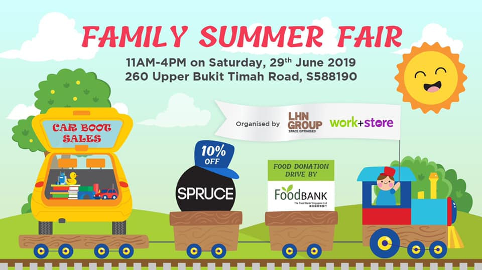 Upcoming: Family Summer Fair by Work Plus Store, 29 Jun 2019
