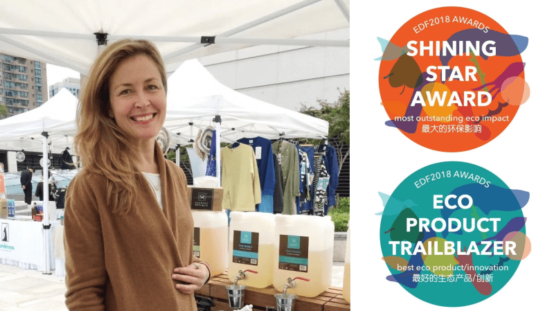 Soapnut Republic won two prestigious consumer-choice awards at Eco Design Fair 2018 in Shanghai