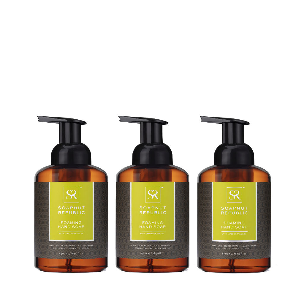 Hand Soap Trio Bundle - Soapnut Republic