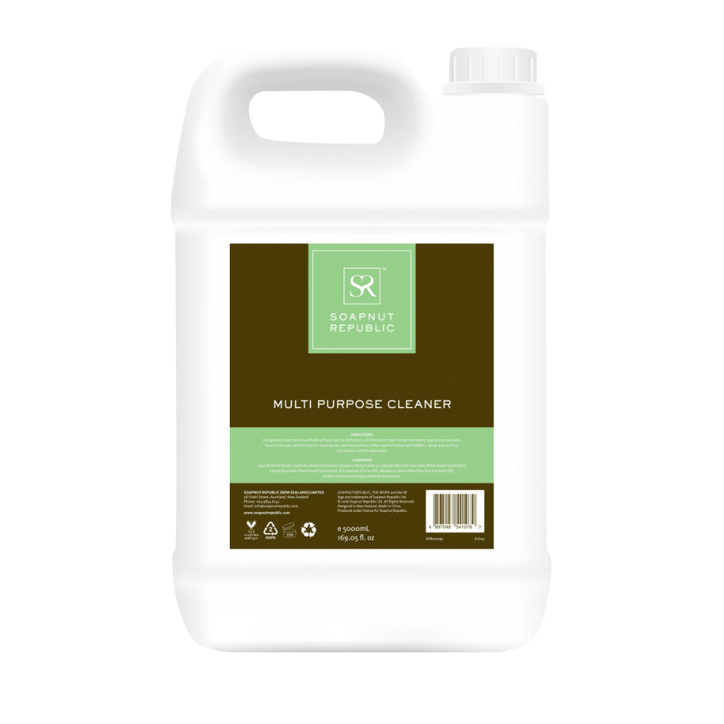 Multi-Purpose Cleaner with Citrius E.O. (5L) - Soapnut Republic