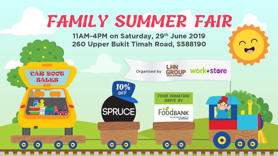 Upcoming: Family Summer Fair by Work Plus Store, 29 Jun 2019