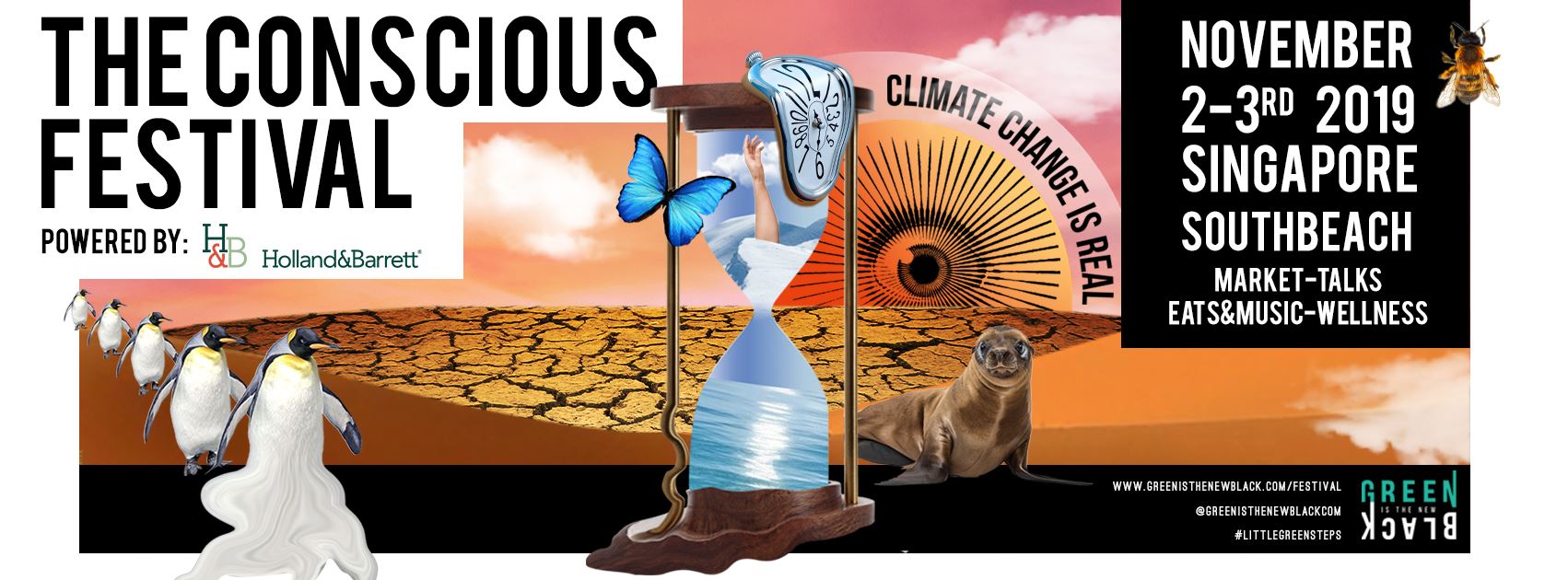 Upcoming: 2-3 Nov - The Conscious Festival, by Green Is The New Black