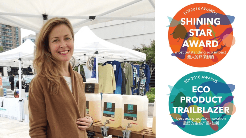 Soapnut Republic won two prestigious consumer-choice awards at Eco Design Fair 2018 in Shanghai