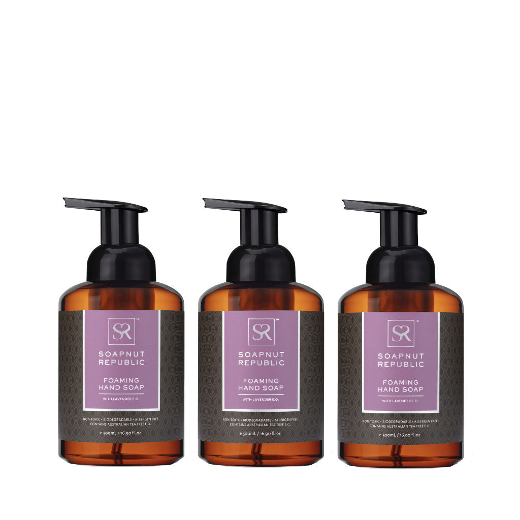 Hand Soap Trio Bundle - Soapnut Republic