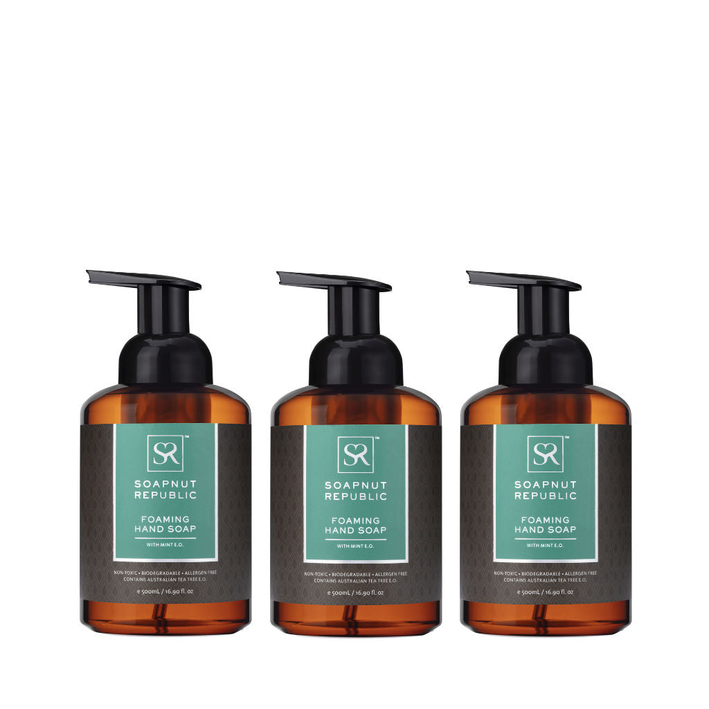 Hand Soap Trio Bundle - Soapnut Republic
