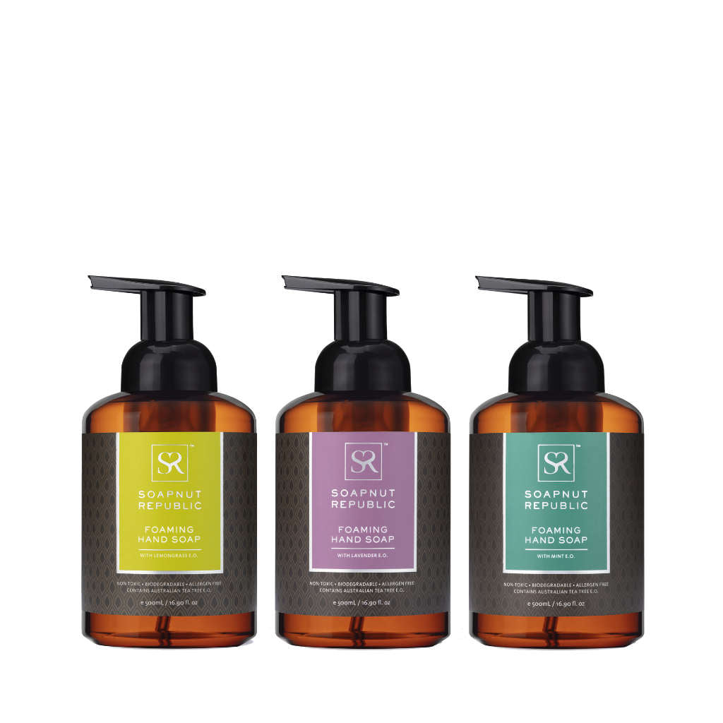 Hand Soap Trio Bundle - Soapnut Republic
