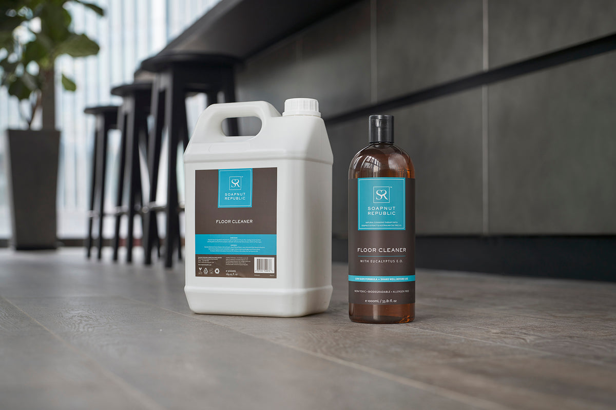 Floor Cleaner with Eucalyptus E.O. (5L) - Soapnut Republic
