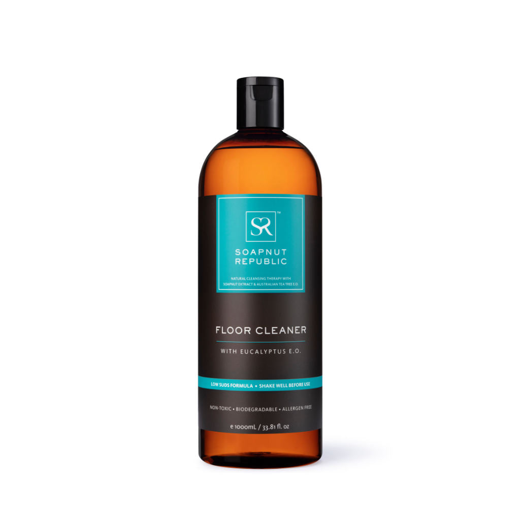 Floor Cleaner with Eucalyptus E.O. (1L) - Soapnut Republic