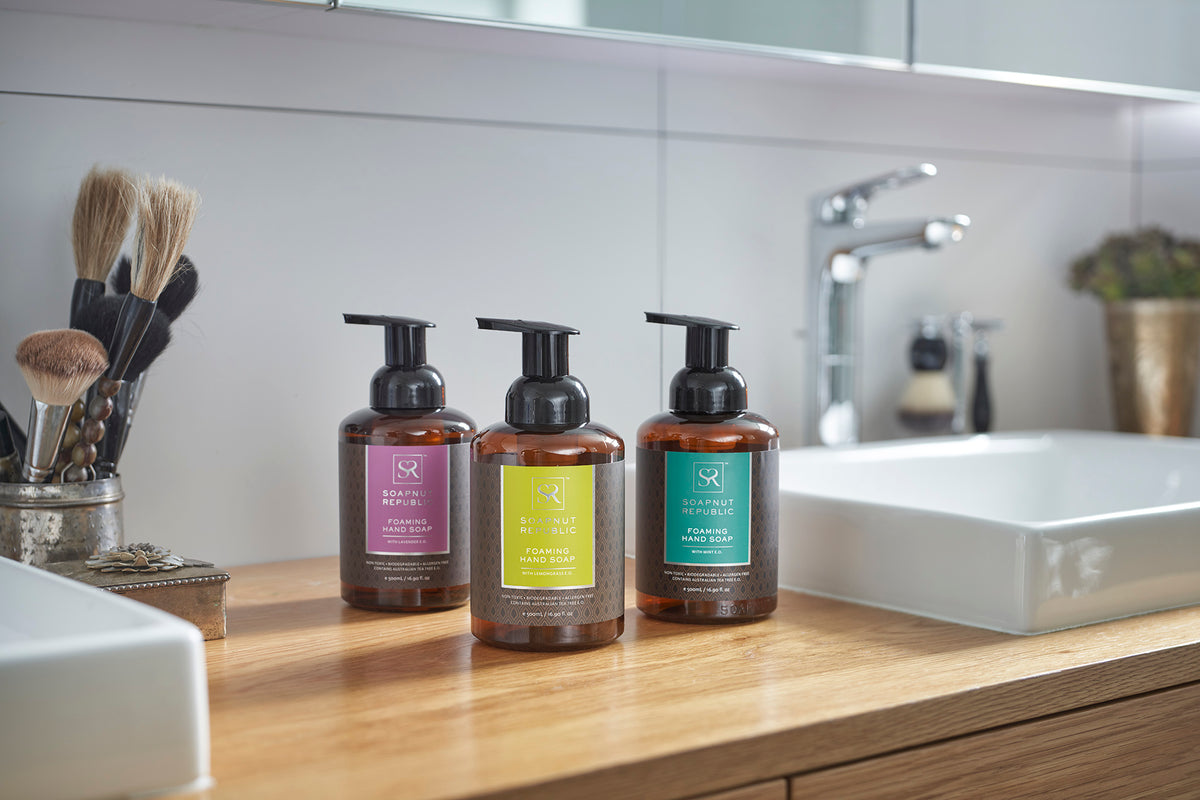 Hand Soap Trio Bundle - Soapnut Republic