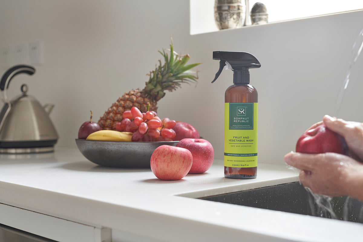 Fruit & Vegetable Wash (500ml) - Soapnut Republic