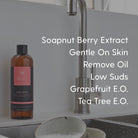 Dish Soap with Grapefruit E.O. (500ml) - Soapnut Republic