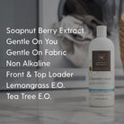 Laundry Liquid with Lemongrass E.O. (1L) - Soapnut Republic